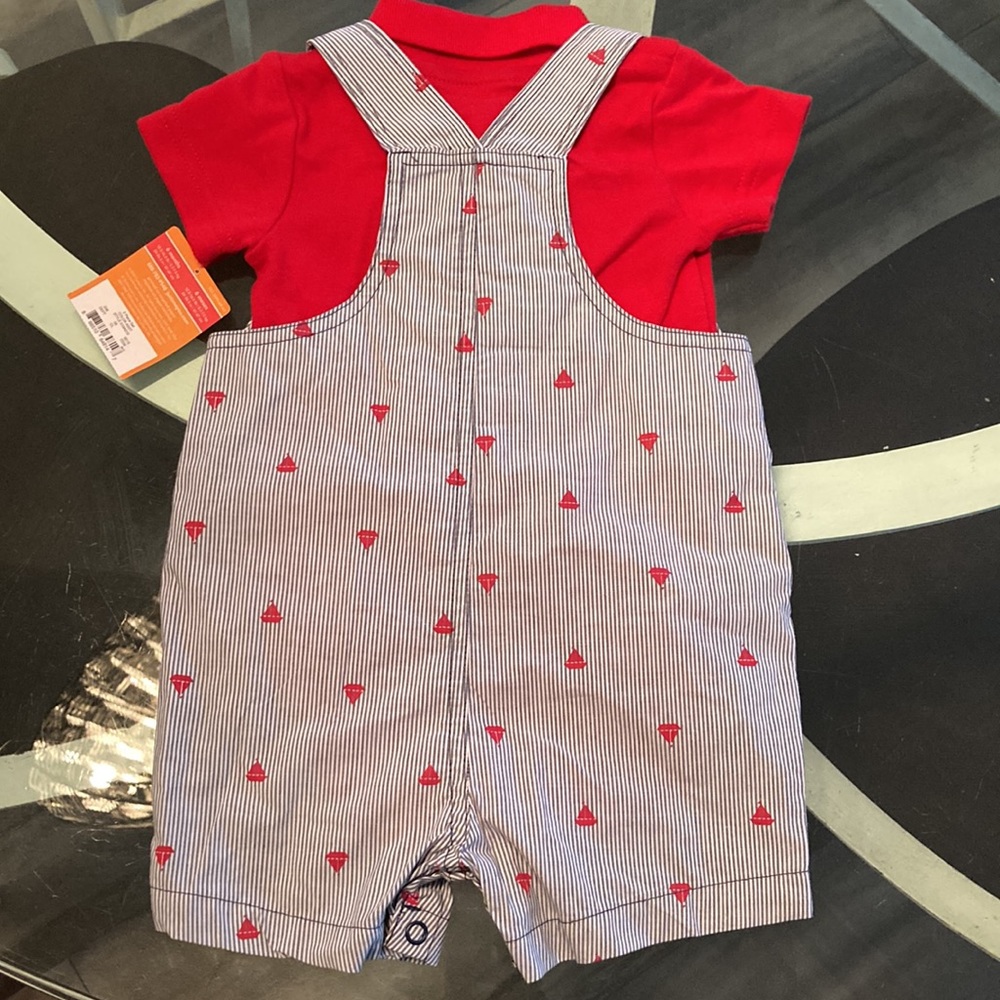 Just one you made by carters little baby boy short outfit - Picture 2 of 4